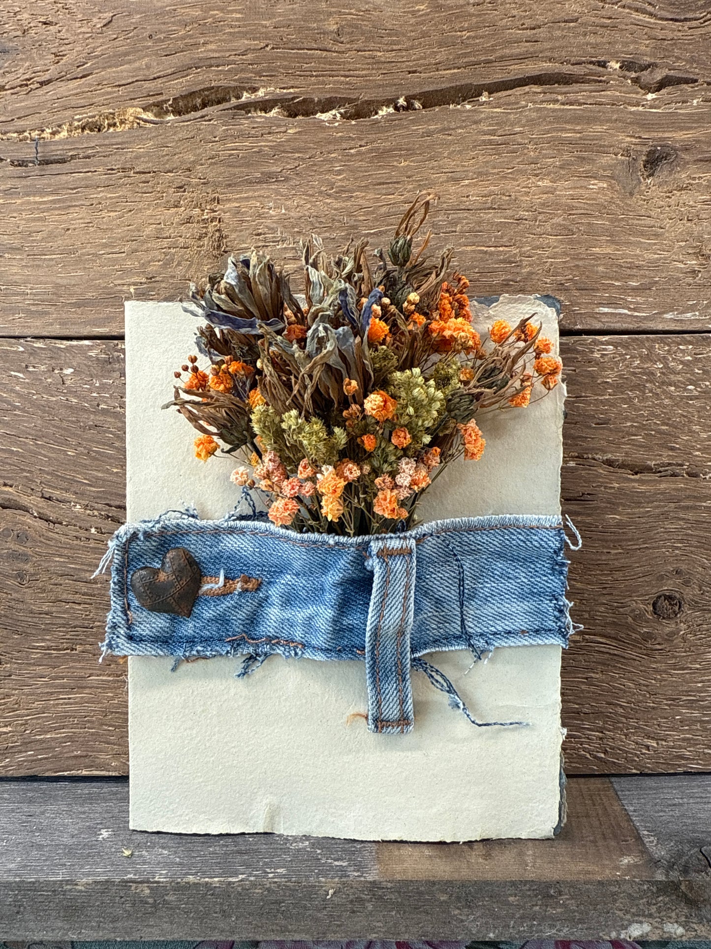 Jeans Bouquet Card