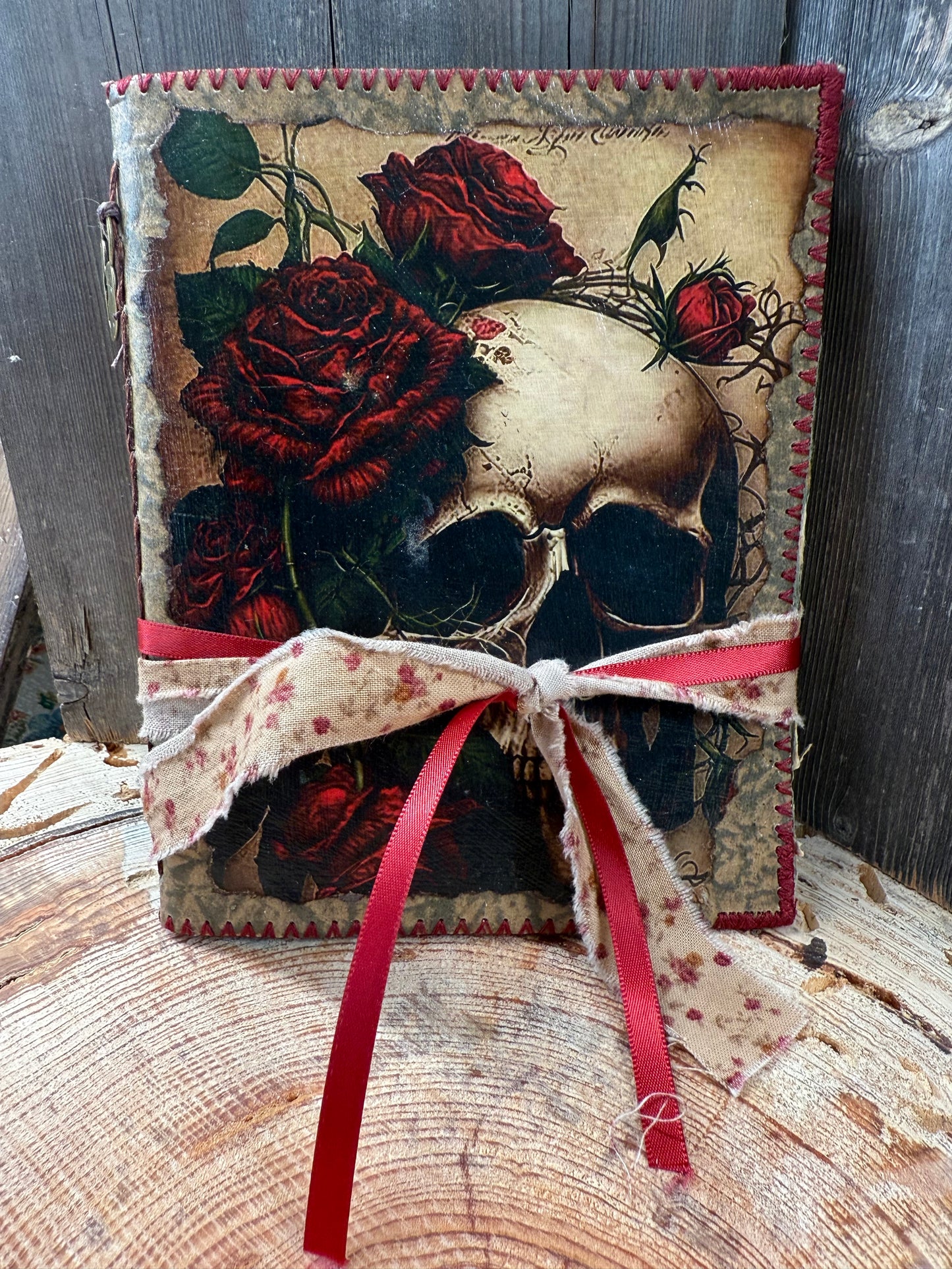 Skull and Rose Journal