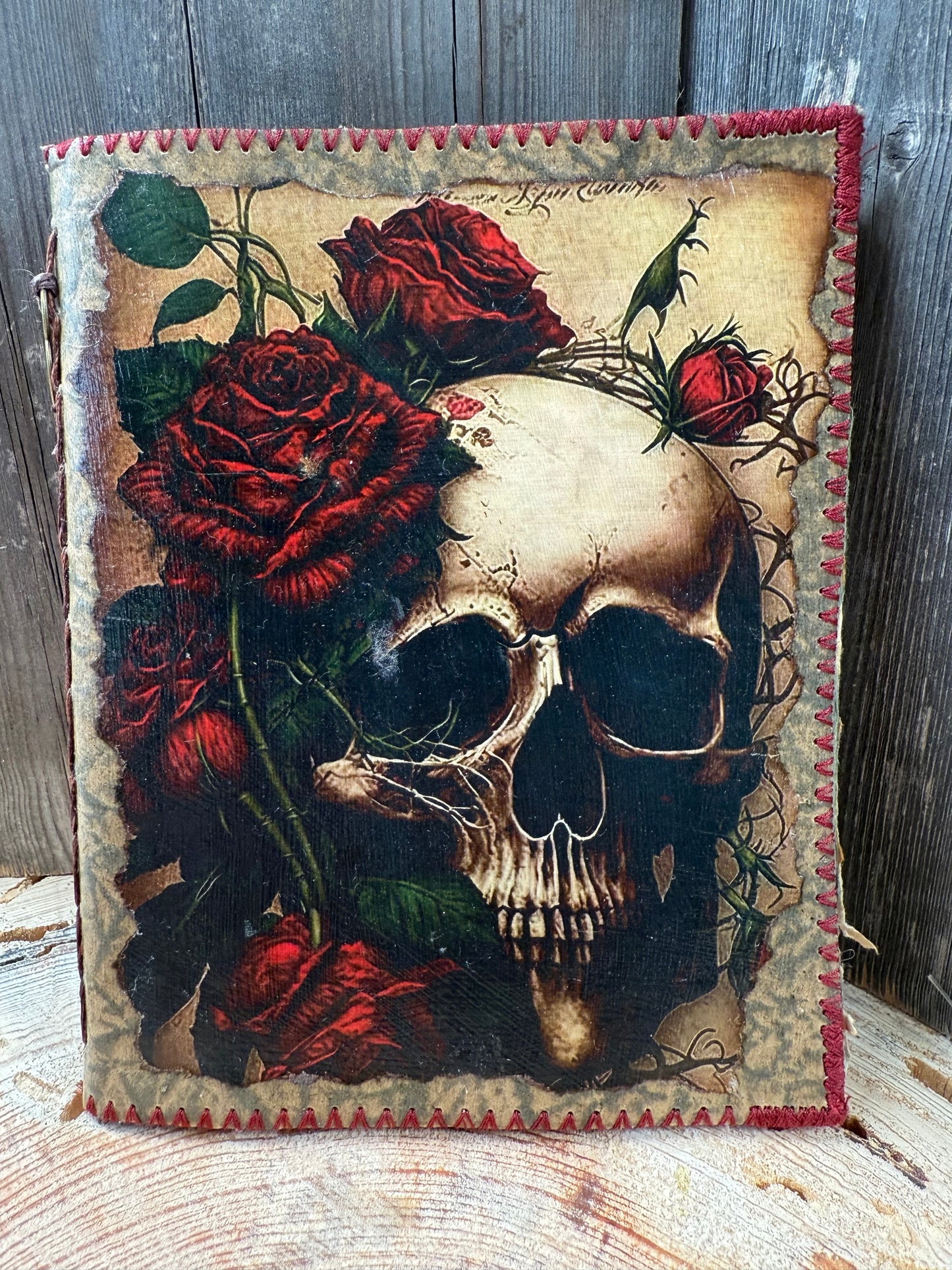 Skull and Rose Journal