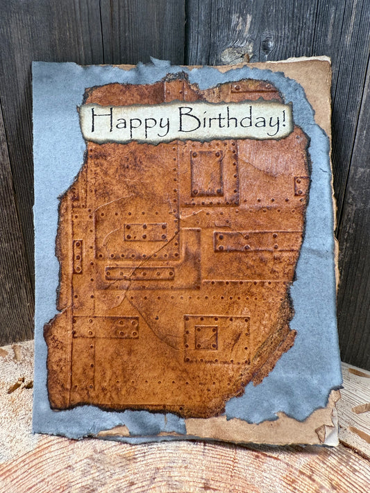 Birthday Metal Card