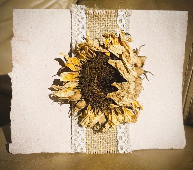 Sunflower card