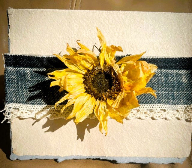 Sunflower card